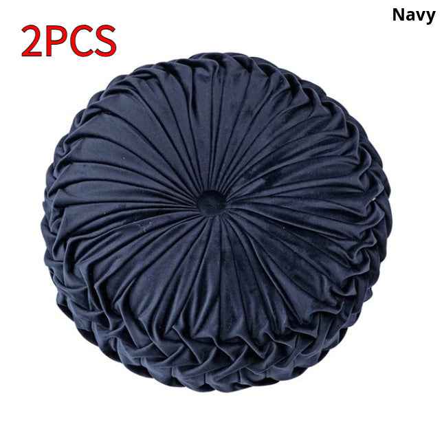 Velvet pumpkin pillow